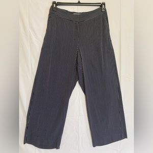 MM Lafleur Zhou Culotte- Thin Stripe - Navy and Ivory - 6